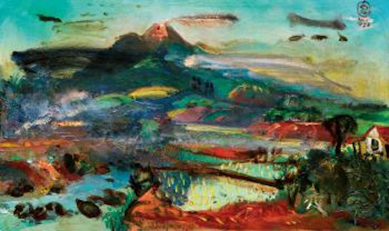 Landscape by Sindutomo Sudjojono