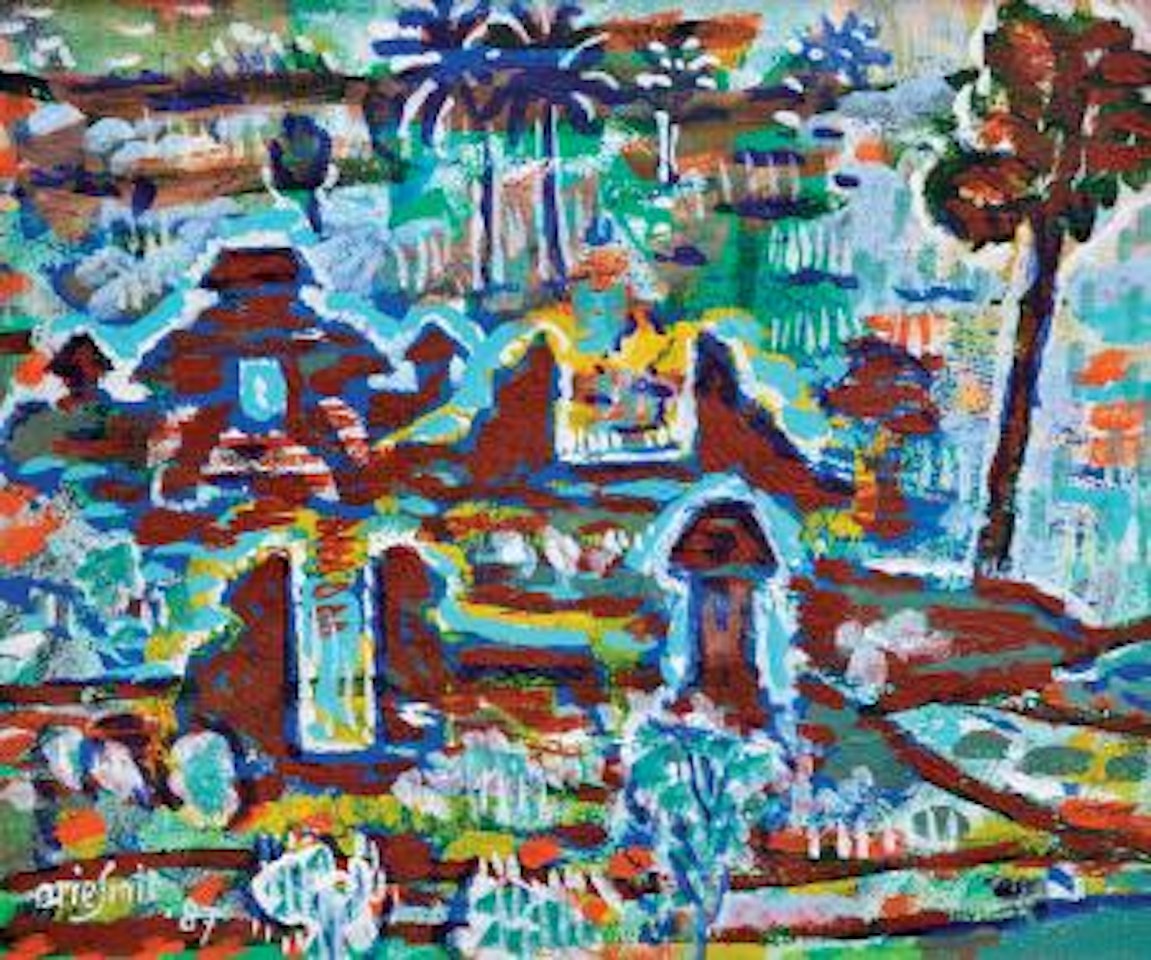 Bali Scene by Arie Smit