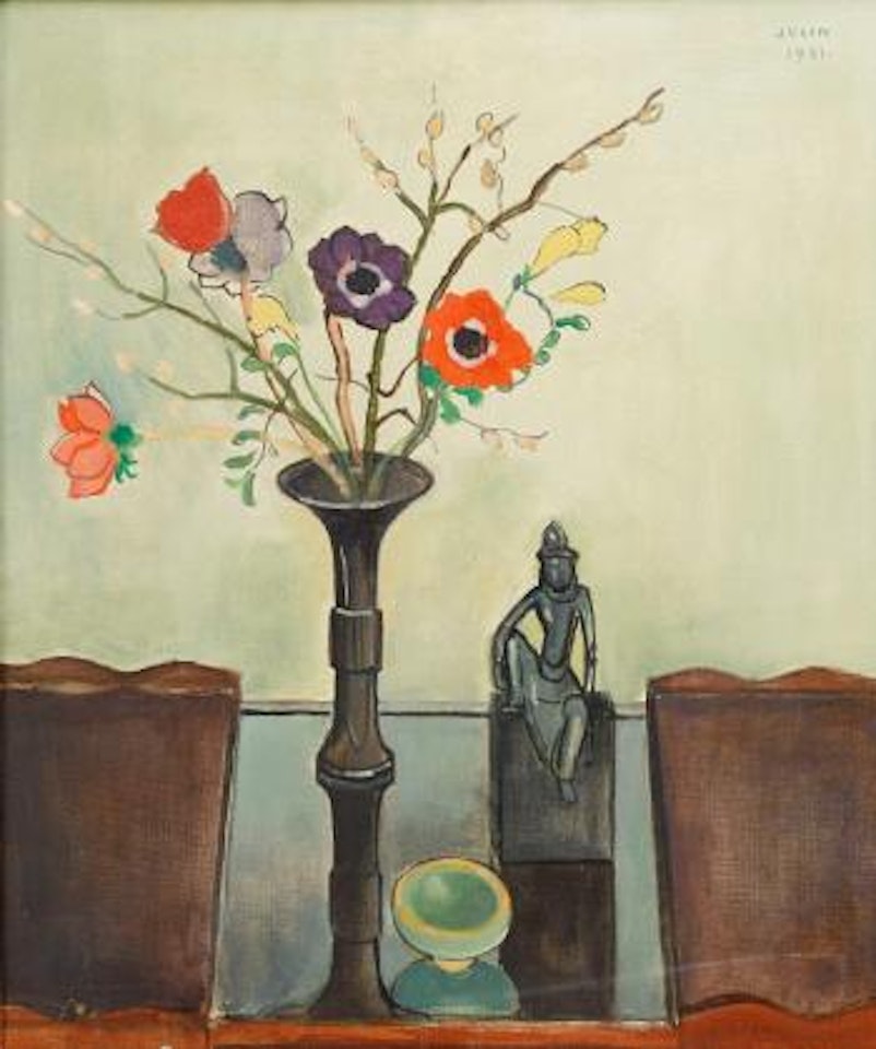 Blommor i vas by Einar Jolin