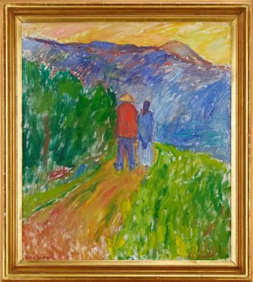 Vandring på vägen by Ivan Ivarson