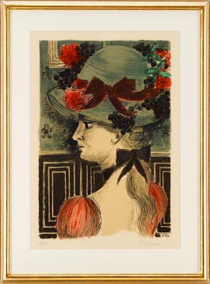 Hat 1900 by Paul Delvaux