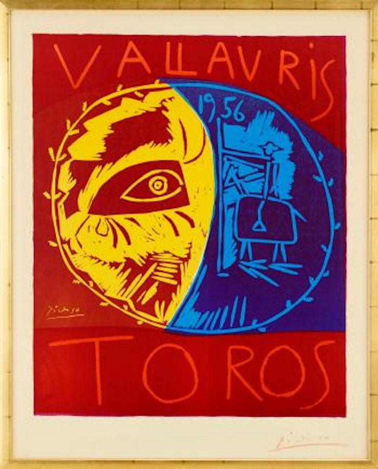 Vallauris 1956 Toros by Pablo Picasso