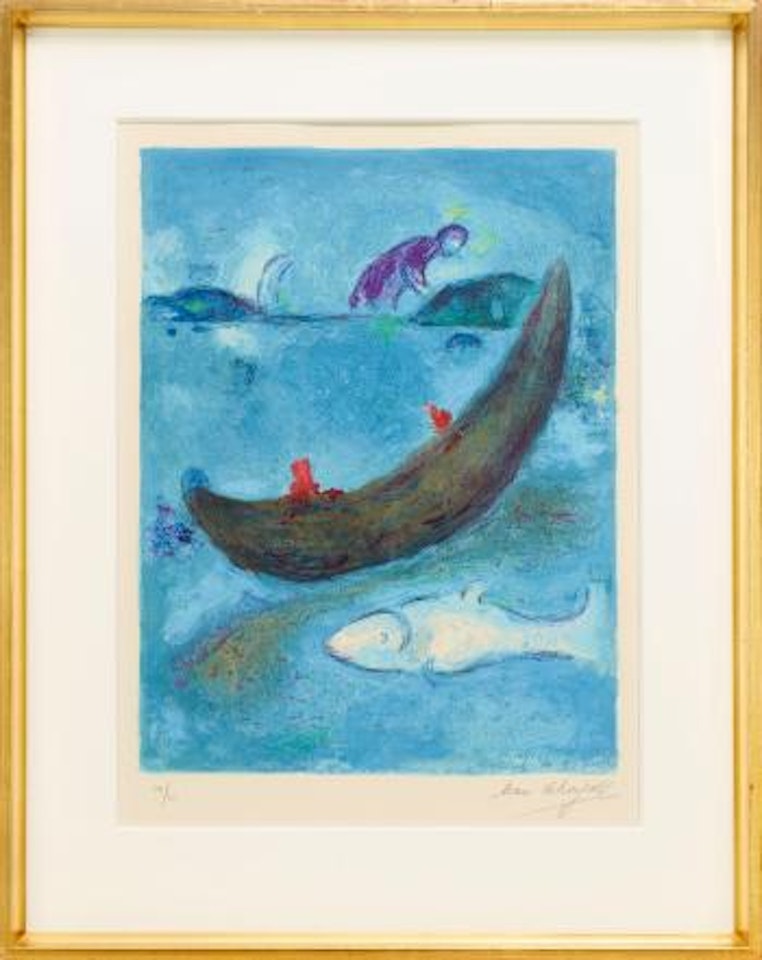 Daphnis et Chloé: Le Dauphin Mort et les Trois Écus by Marc Chagall