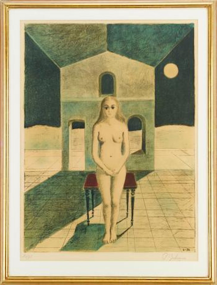 La Voyante by Paul Delvaux