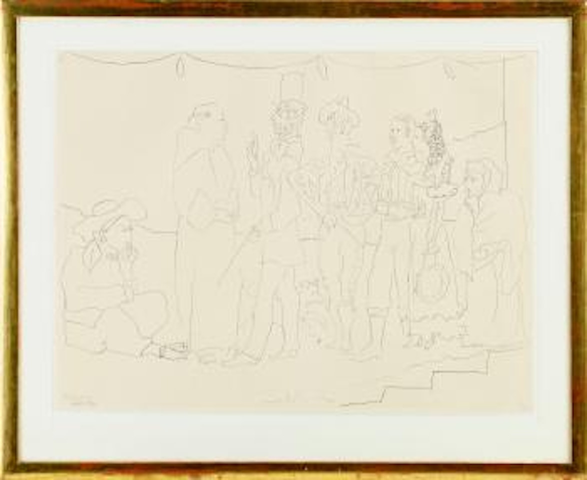 Troupe d'Acteurs by Pablo Picasso