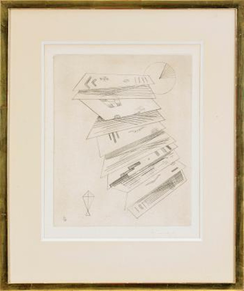 Zweite radierung für die editions 'Cahiers d'Art' by Wassily Kandinsky