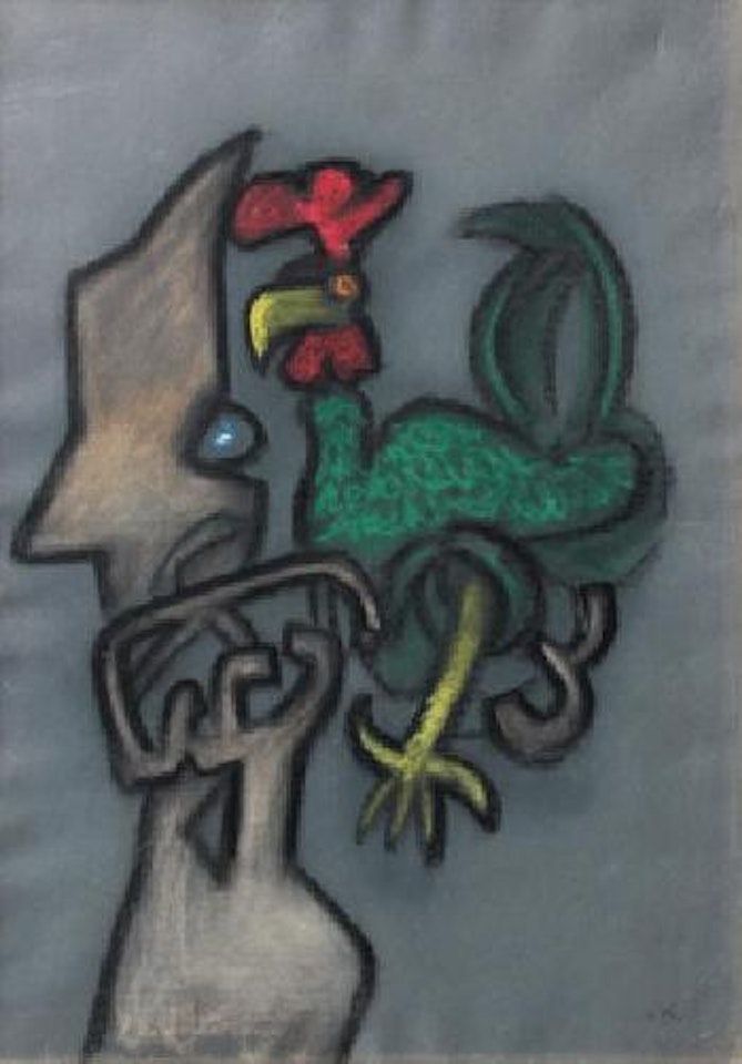 Gallo alla diavola by Roberto Matta