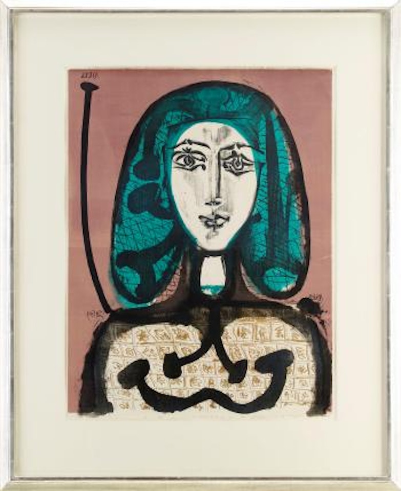 Femme à la Résille (Femme à la Cheveux verts) by Pablo Picasso