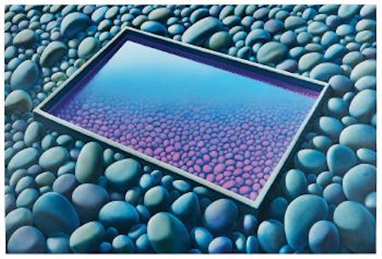 Kawaroa paddling pool by Michael Smither