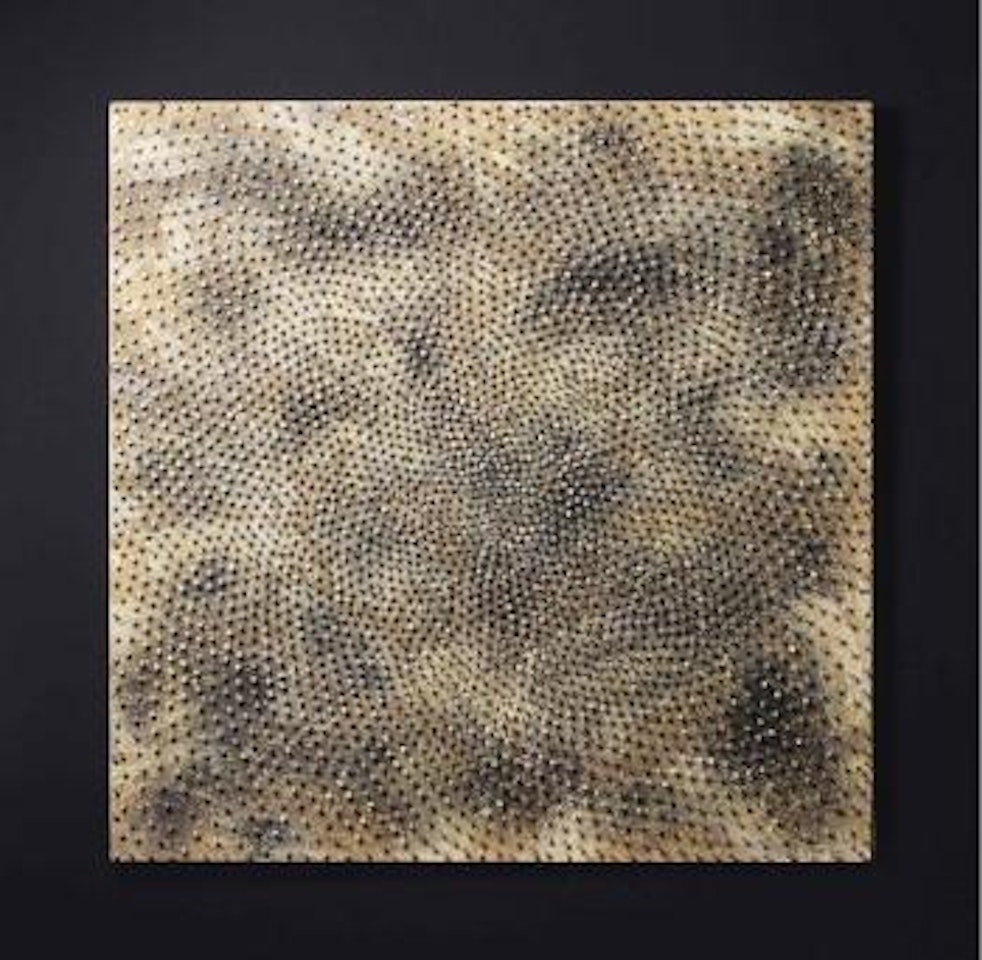 Nagelrelief by Günther Uecker