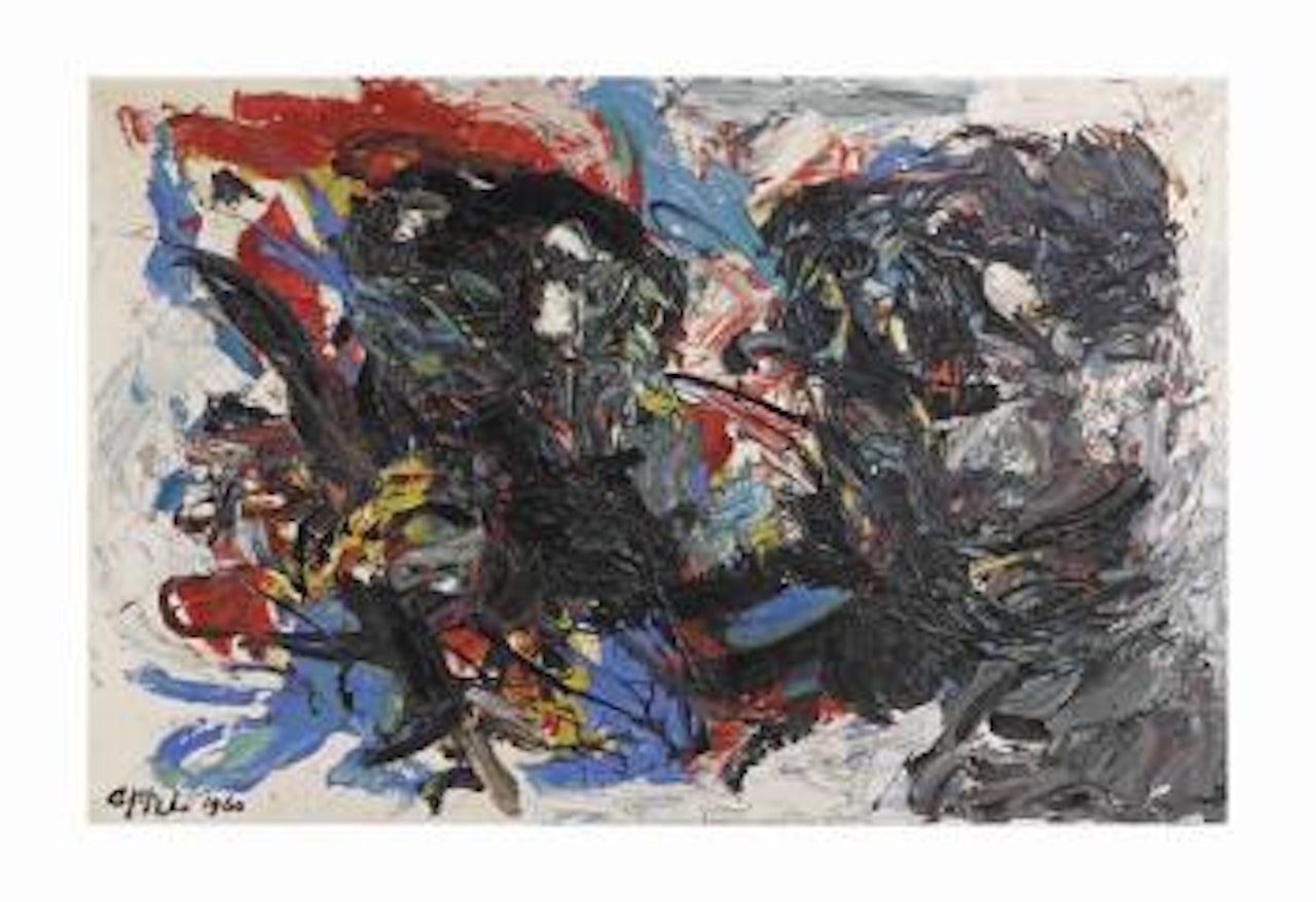Deux Personnages by Karel Appel