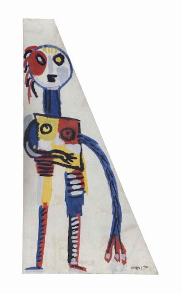 Sketch For Playroom No.1 by Karel Appel
