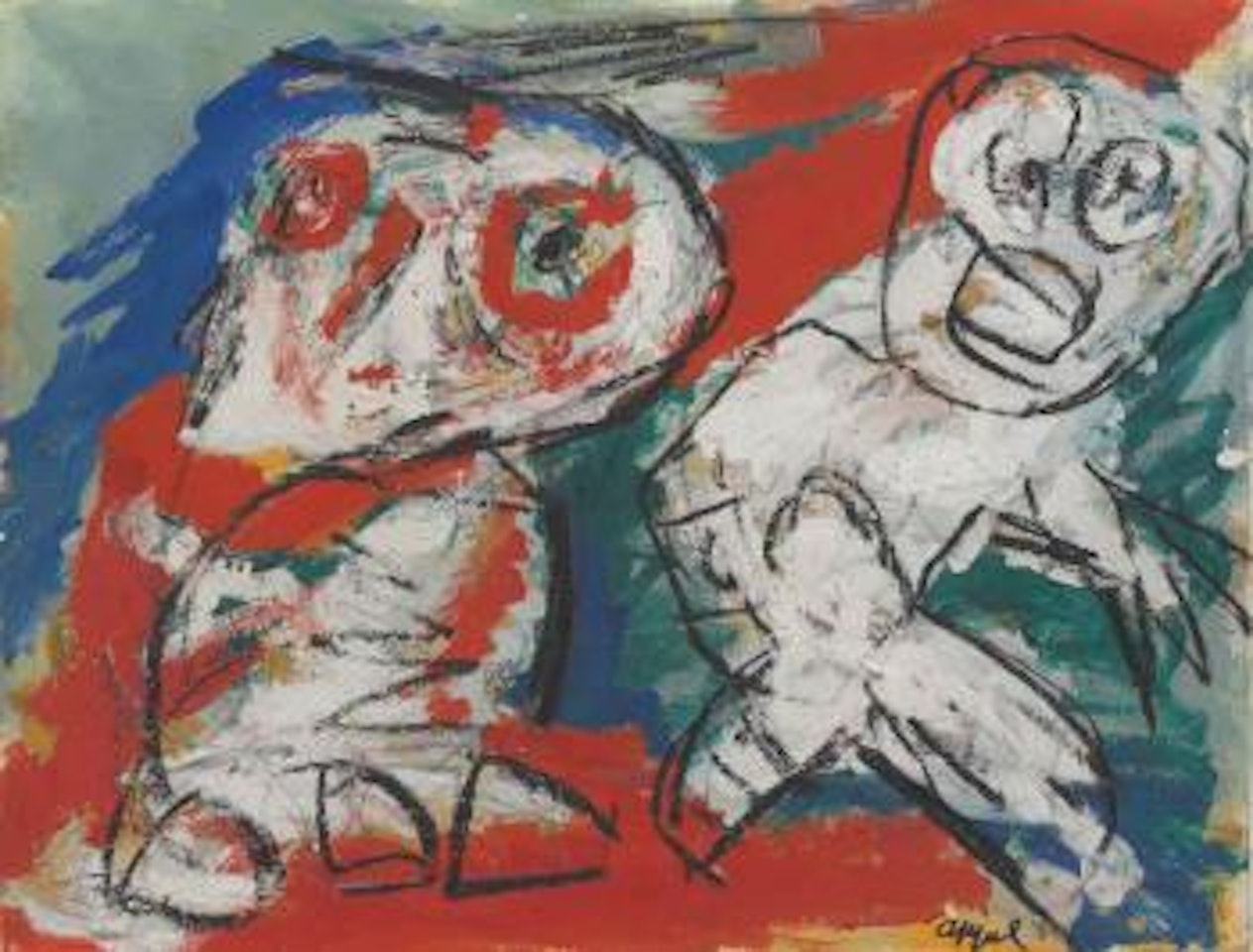 Untitled by Karel Appel