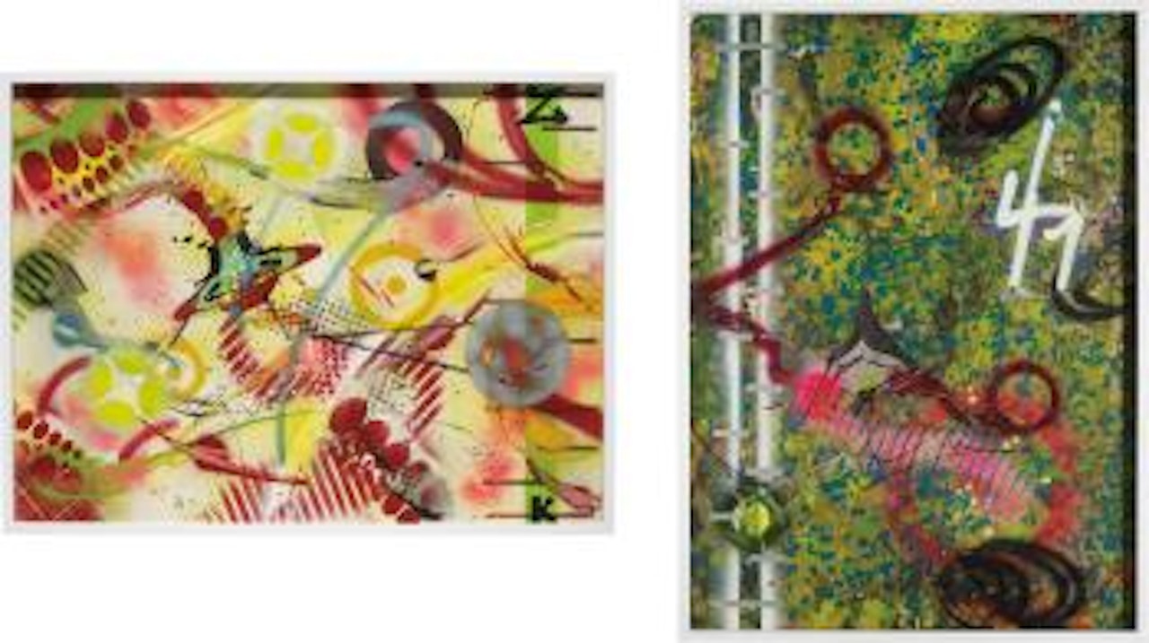 Two Works: (i) Untitled; (ii) Untitled by Rammellzee