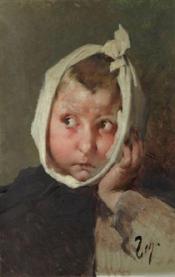 Au dispensaire, Mon petit à ton tour! by Henry Jules Jean Geoffroy
