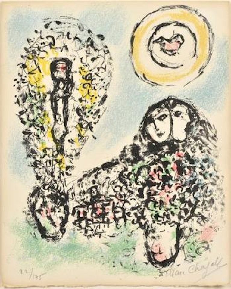 La mise en mot by Marc Chagall