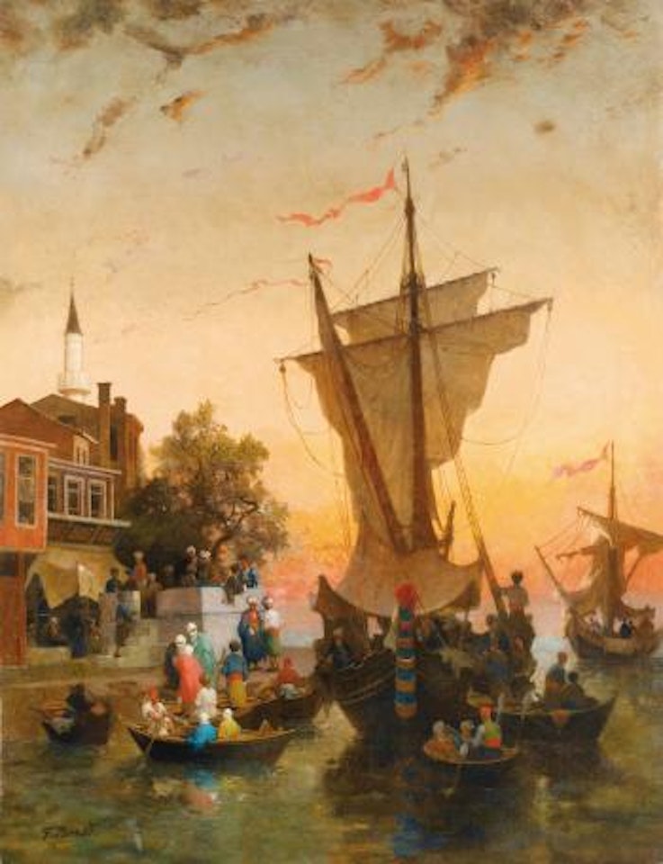 On the bosphorus by Germain-Fabius Brest
