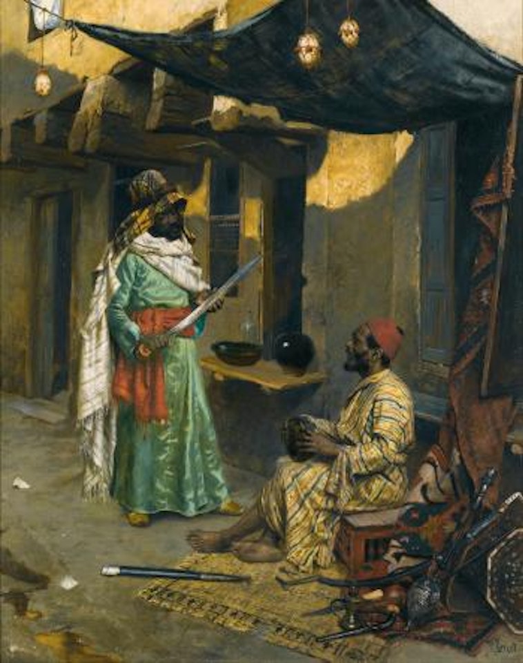 The Arms Merchant by Rudolf Ernst