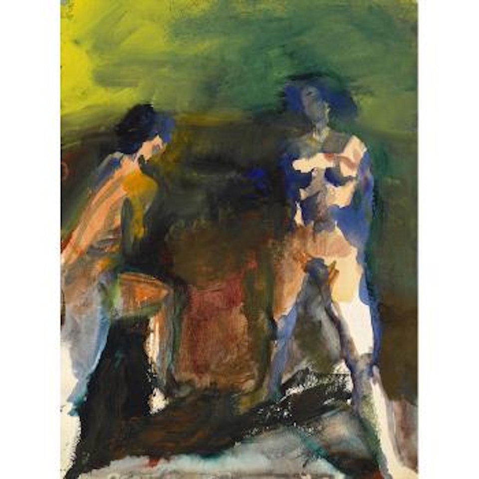 Two bathers by Elmer Nelson Bischoff