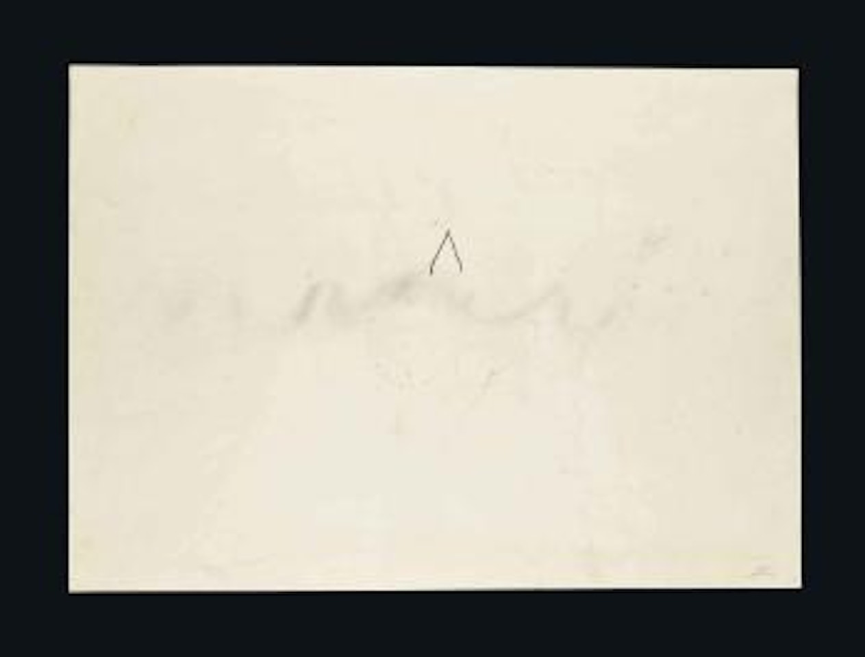 Dibujo Con Ángulo (Drawing With Angle) by Antoni Tapies