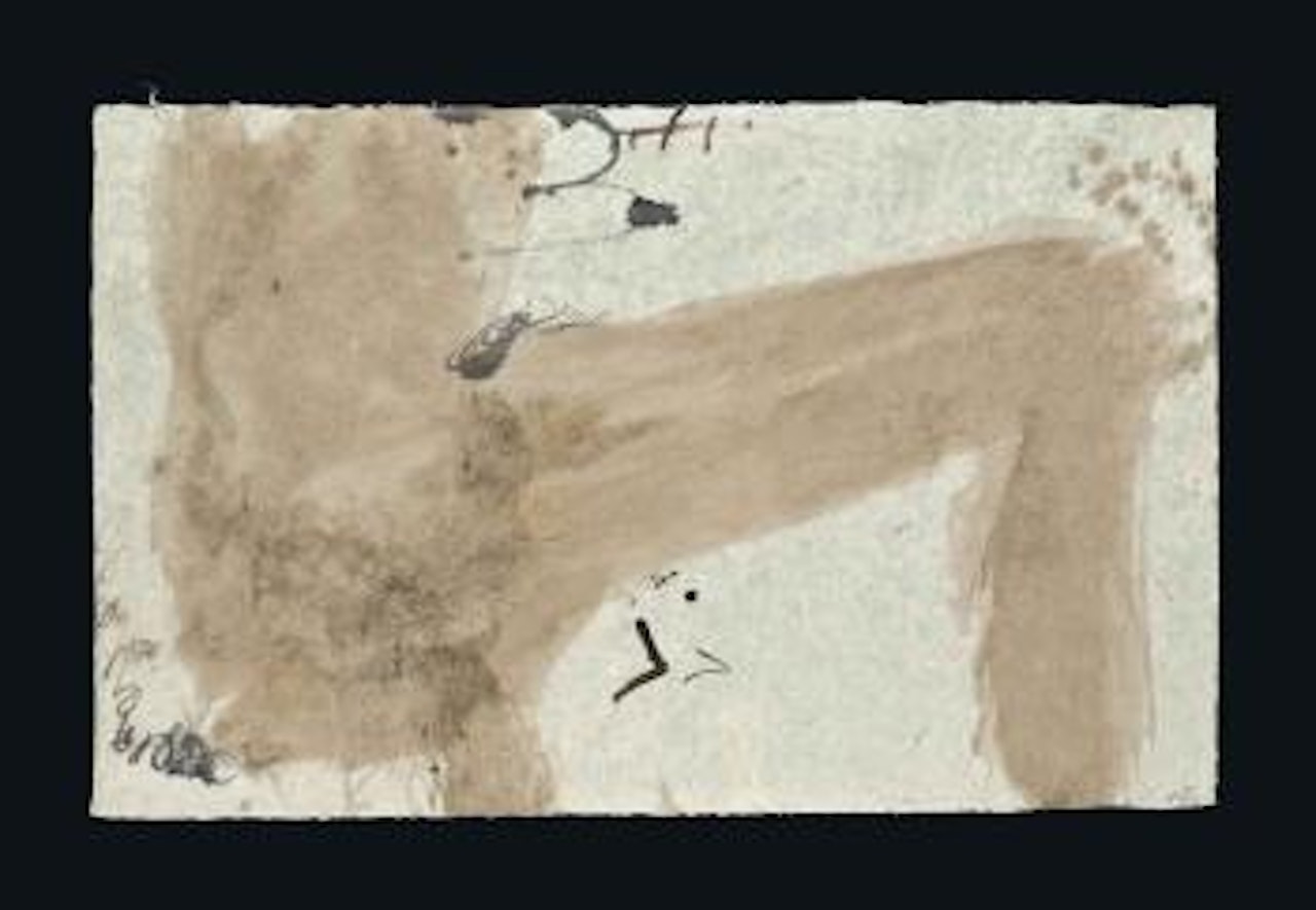 Forma De Cama (Form Of Leg) by Antoni Tapies