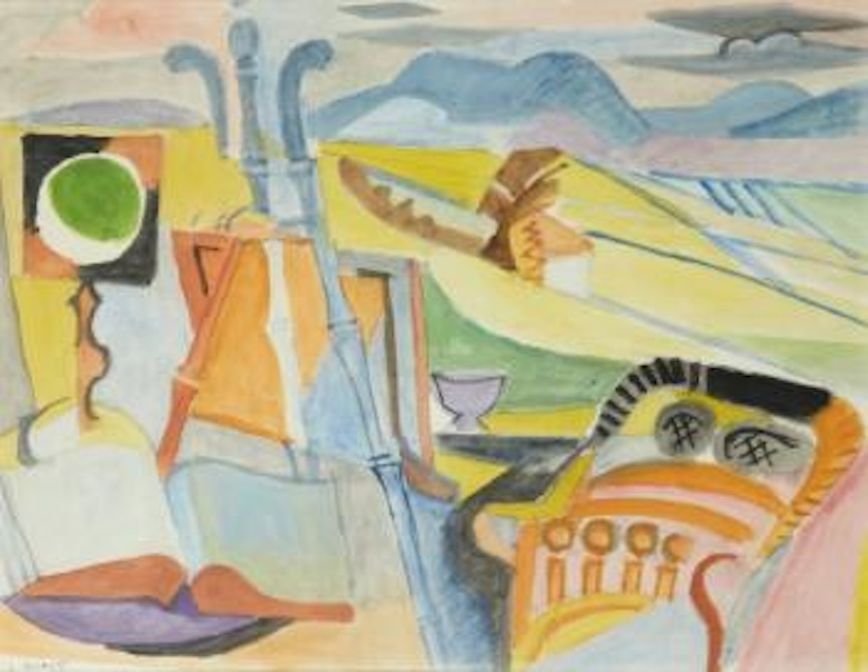 La terrasse à Mirmande by André Lhote