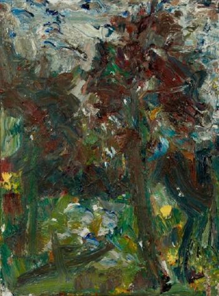 L'arbre roux by Eugène Leroy