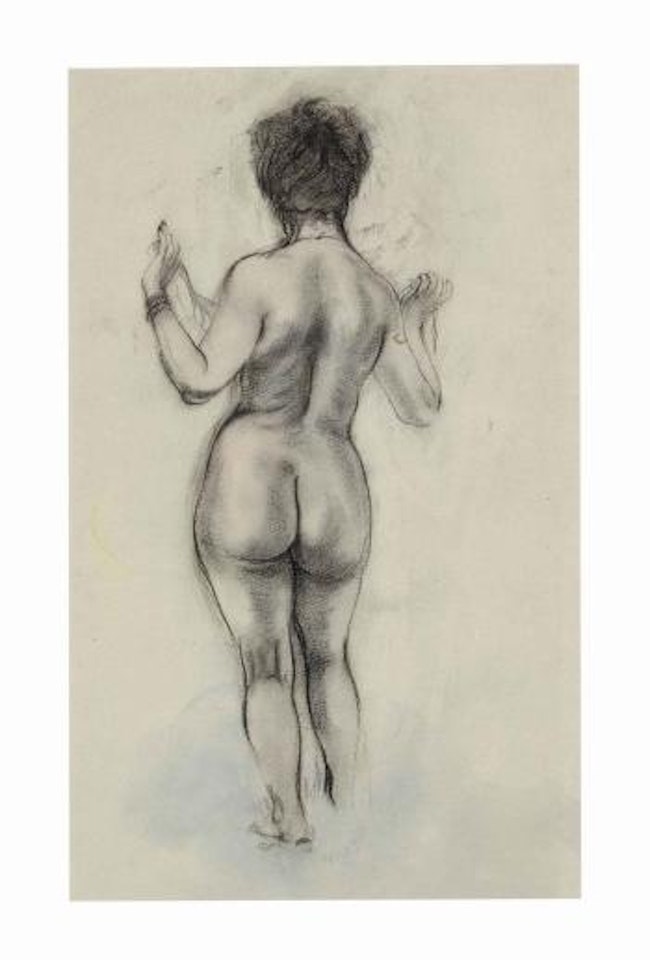 Female nude by George Grosz