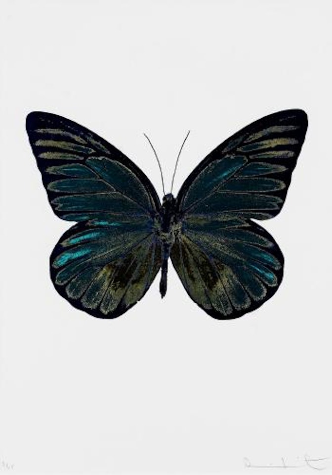 Souls I, Westminster Blue Foil by Damien Hirst