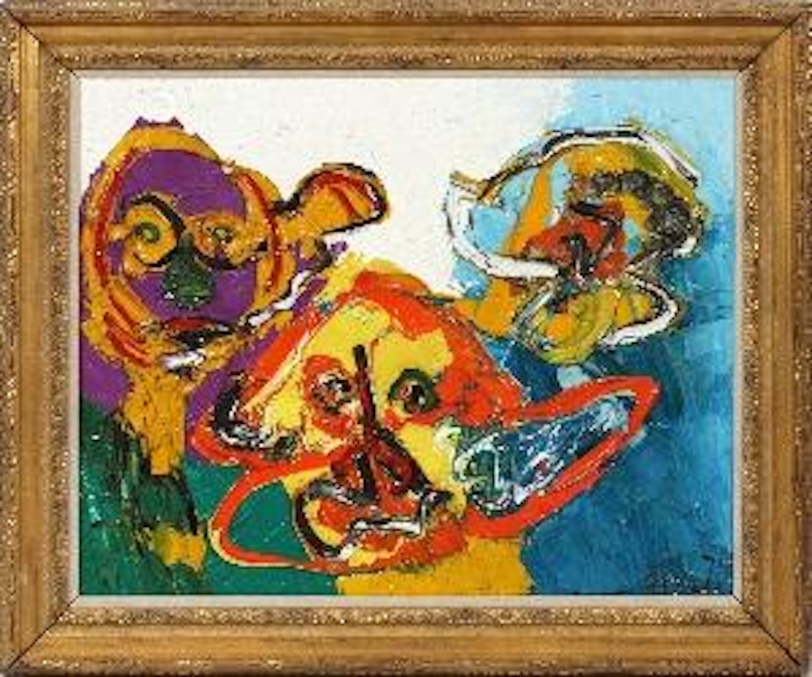 3 heads by Karel Appel