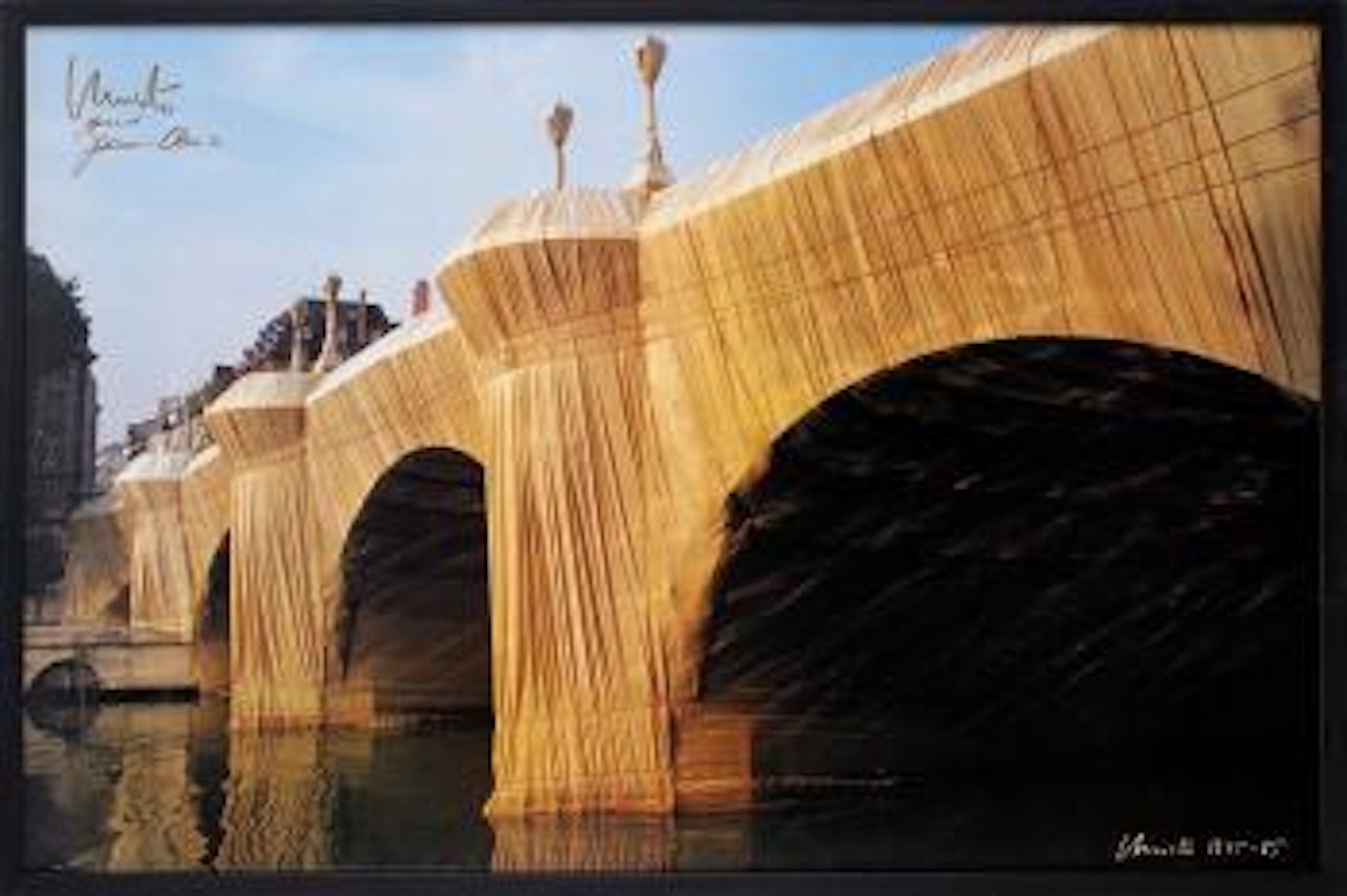 Pont Neuf Wrapped (Project for Paris, 1975-85) by Christo