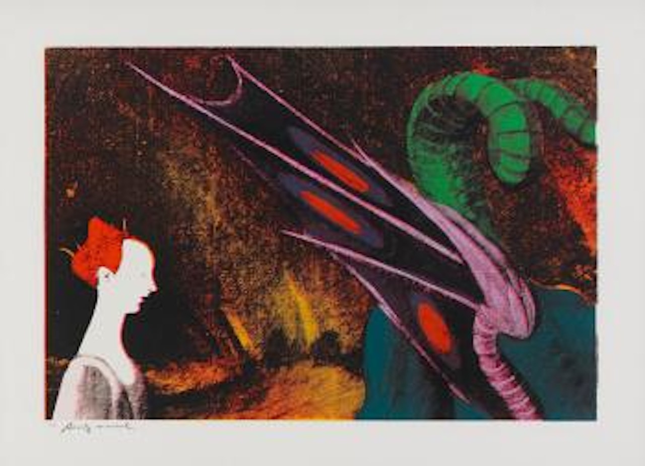 Details of Renaissance Paintings: Paolo Uccello, St George and the Dragon, 1460 by Andy Warhol