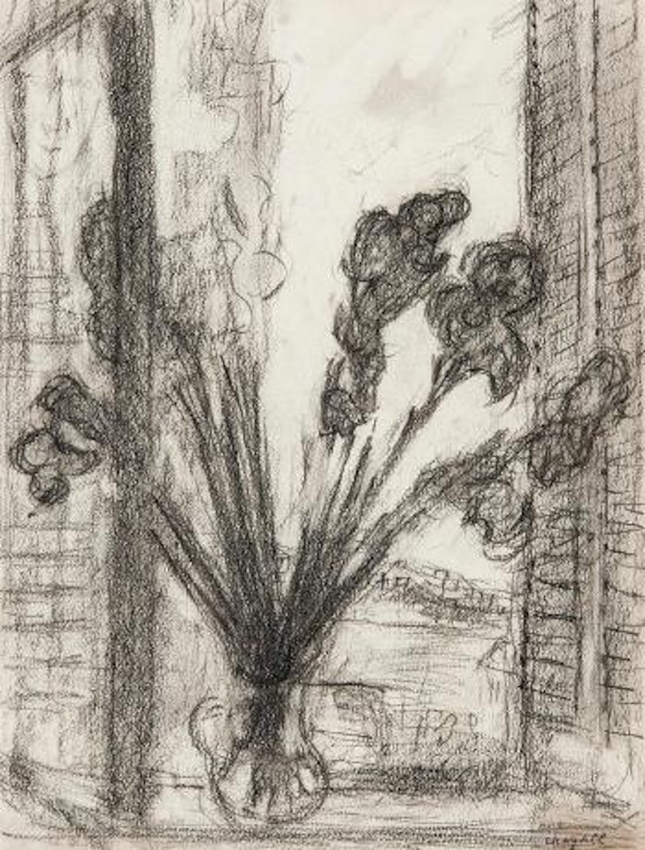 Bouquet à la fenêtre by Marc Chagall