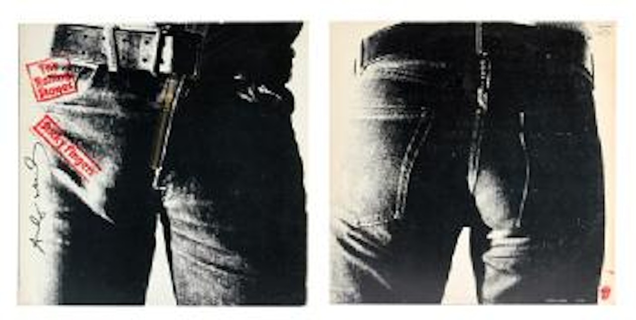 Rolling Stones - Sticky fingers by Andy Warhol