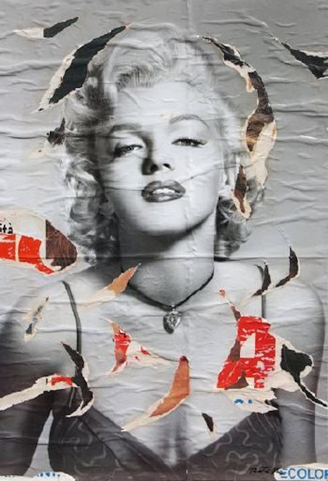 Marilyn sexy by Mimmo Rotella