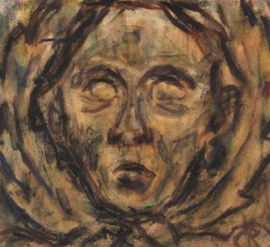 Kopf (Ornament) by Christian Rohlfs