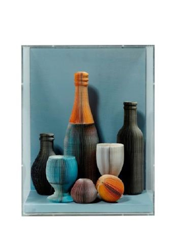 Nature morte au trois bouteilles by Pavlos Dionyssopoulos