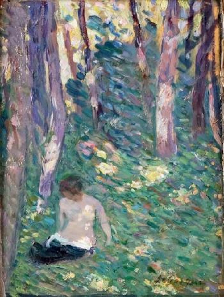 Bain de Soleil dans la Forêt by Henri Lebasque