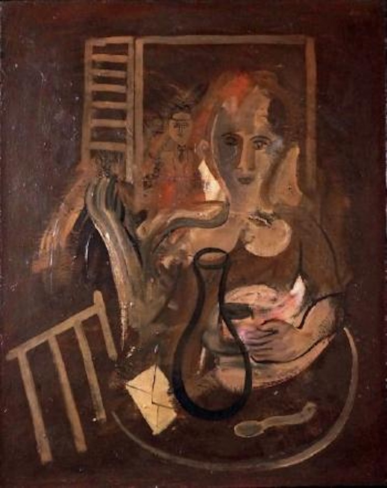 Femme Devant la Fenêtre by Francisco Bores
