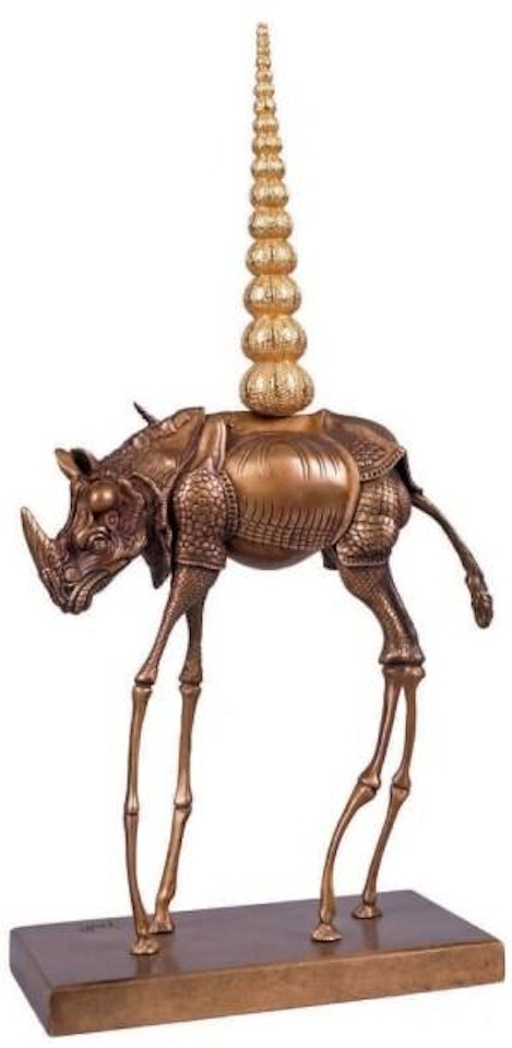 Rhinocéros Cosmique by Salvador Dali