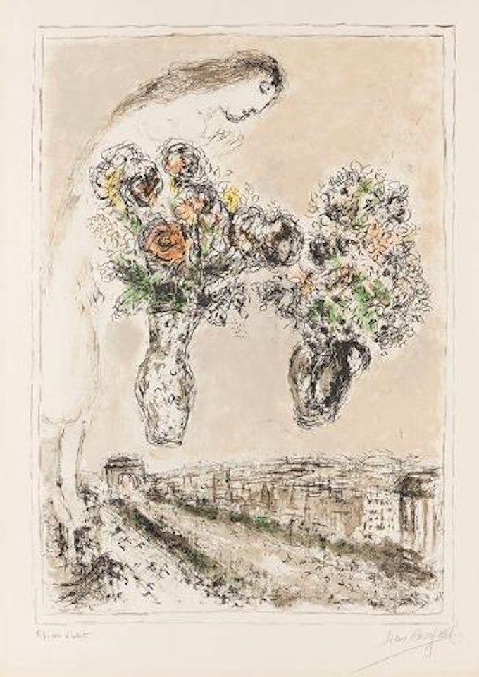 Der Triumphbogen by Marc Chagall