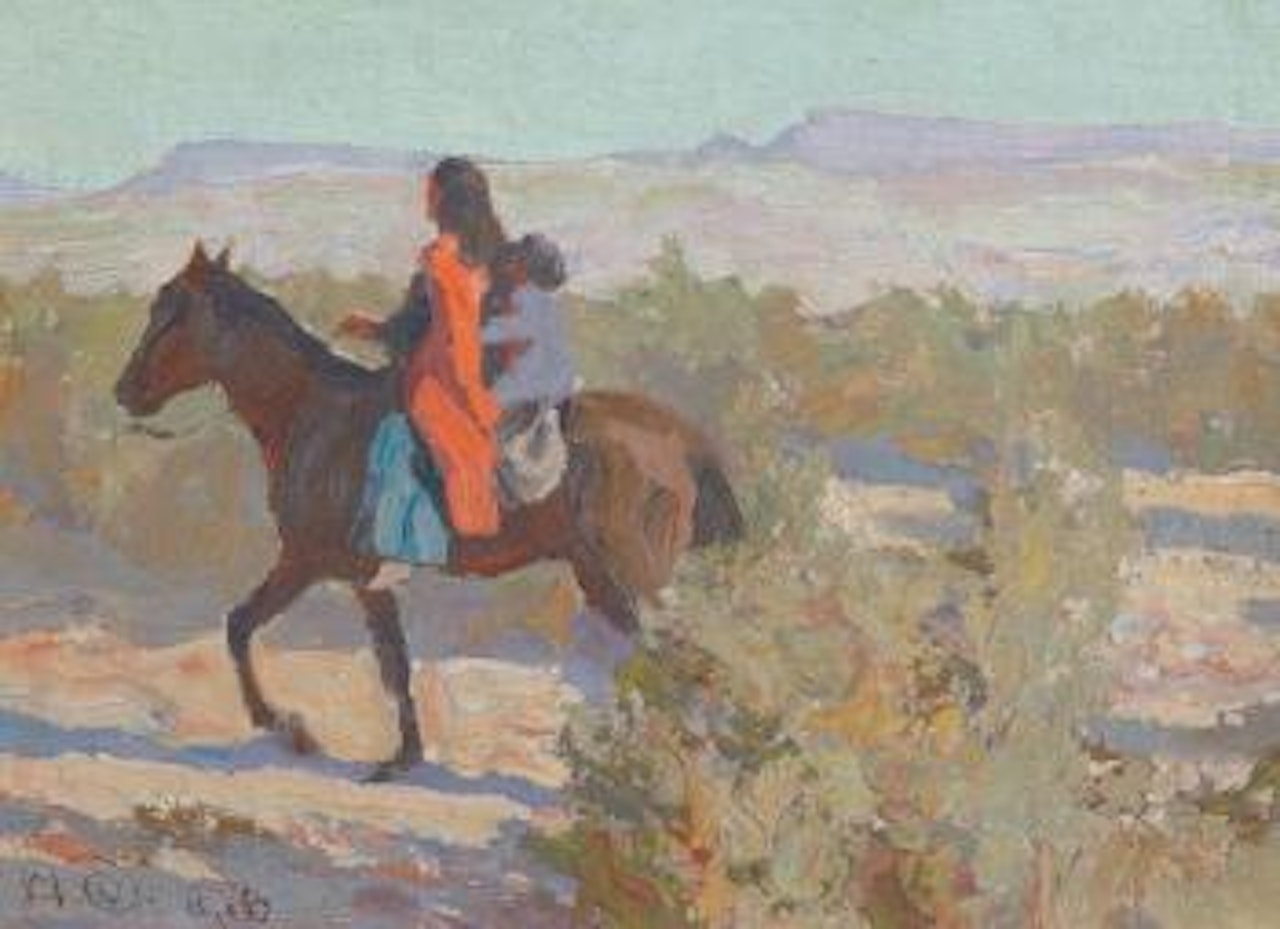 Apache Woman by Maynard Dixon