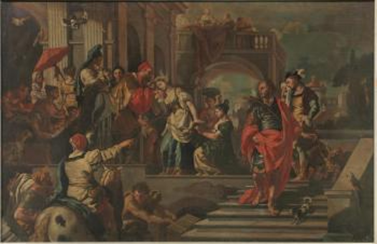 Salomone e la Regina di Saba by Francesco Solimena