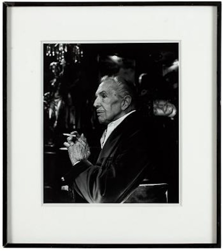 Vincent Price at the Magic Castle by Helmut Newton