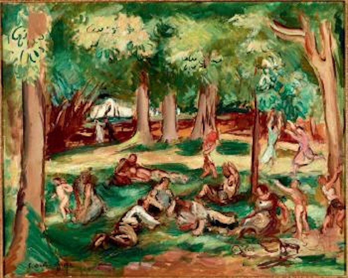 Le Dejeuner sur l'Herbe by Othon Friesz