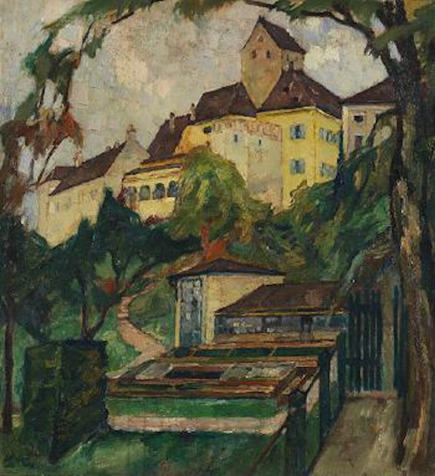 Schloss Seefeld IV by Leo Putz