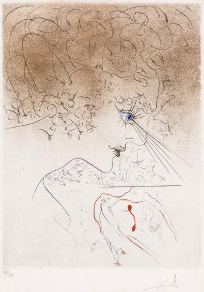 La tete (M.&L.369) by Salvador Dali