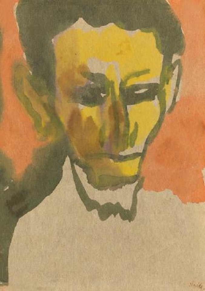 Porträt by Emil Nolde