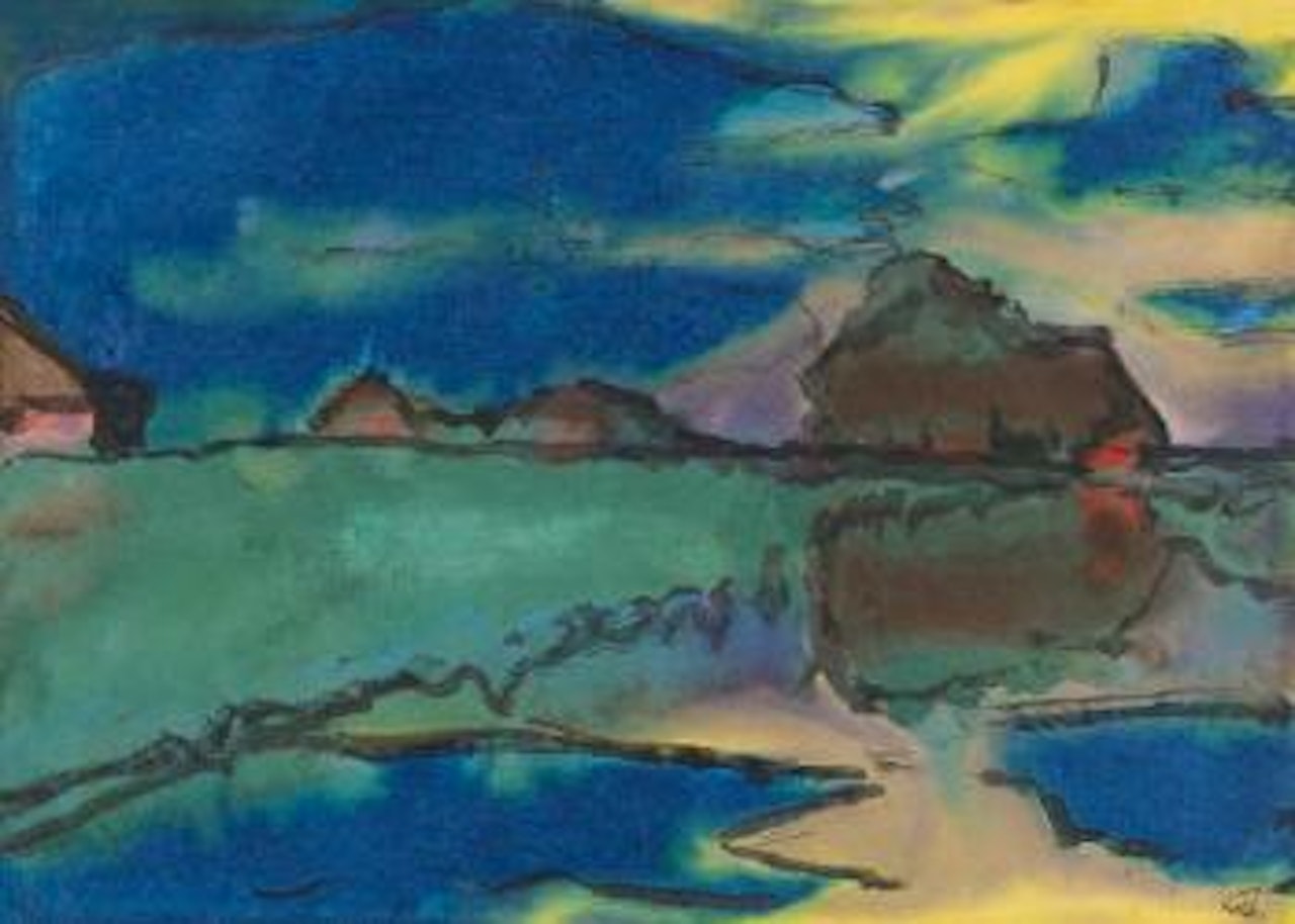 Marschlandschaft by Emil Nolde