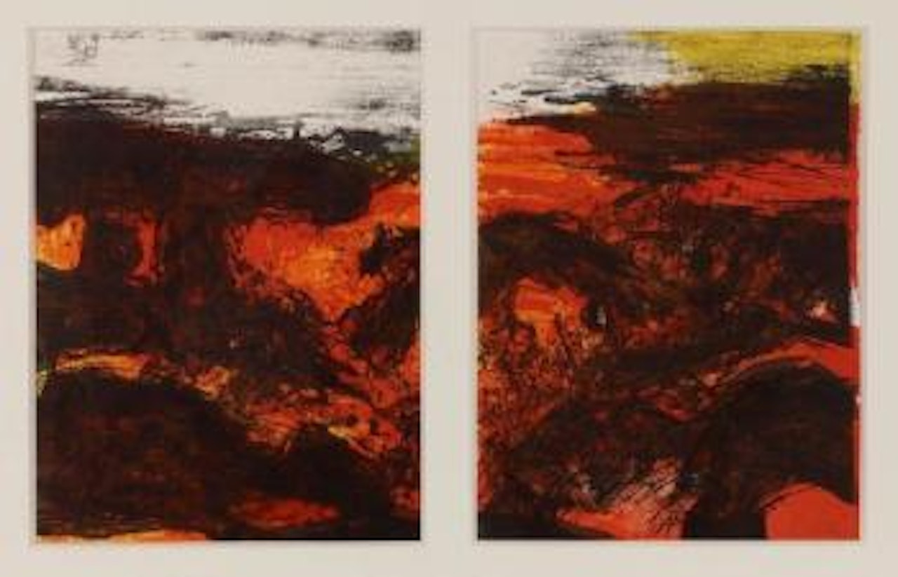 Ellegie Pour Jean-Marie by Zao Wou-Ki
